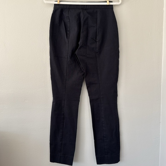 Everlane Stretch Cotton Slim Side Zip Ankle Pants - Picture 4 of 7